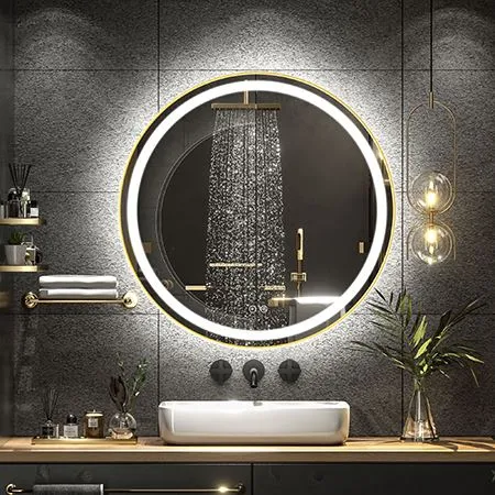 Smart Touch LED ogledala z okvirjem iz aluminijeve zlitine