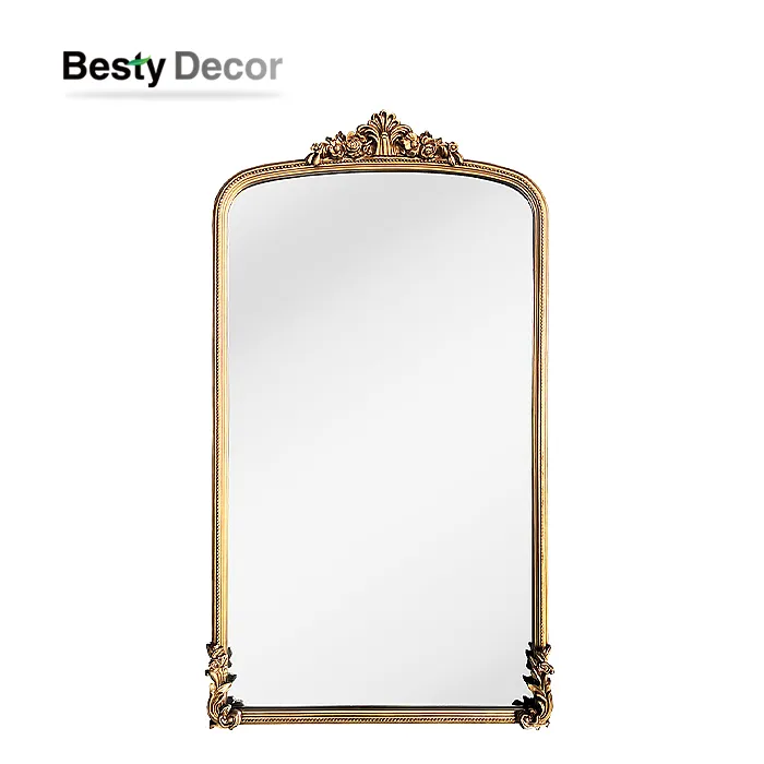 Veleprodajna velika stoječa ogledala z lesenim okvirjem za dnevno sobo